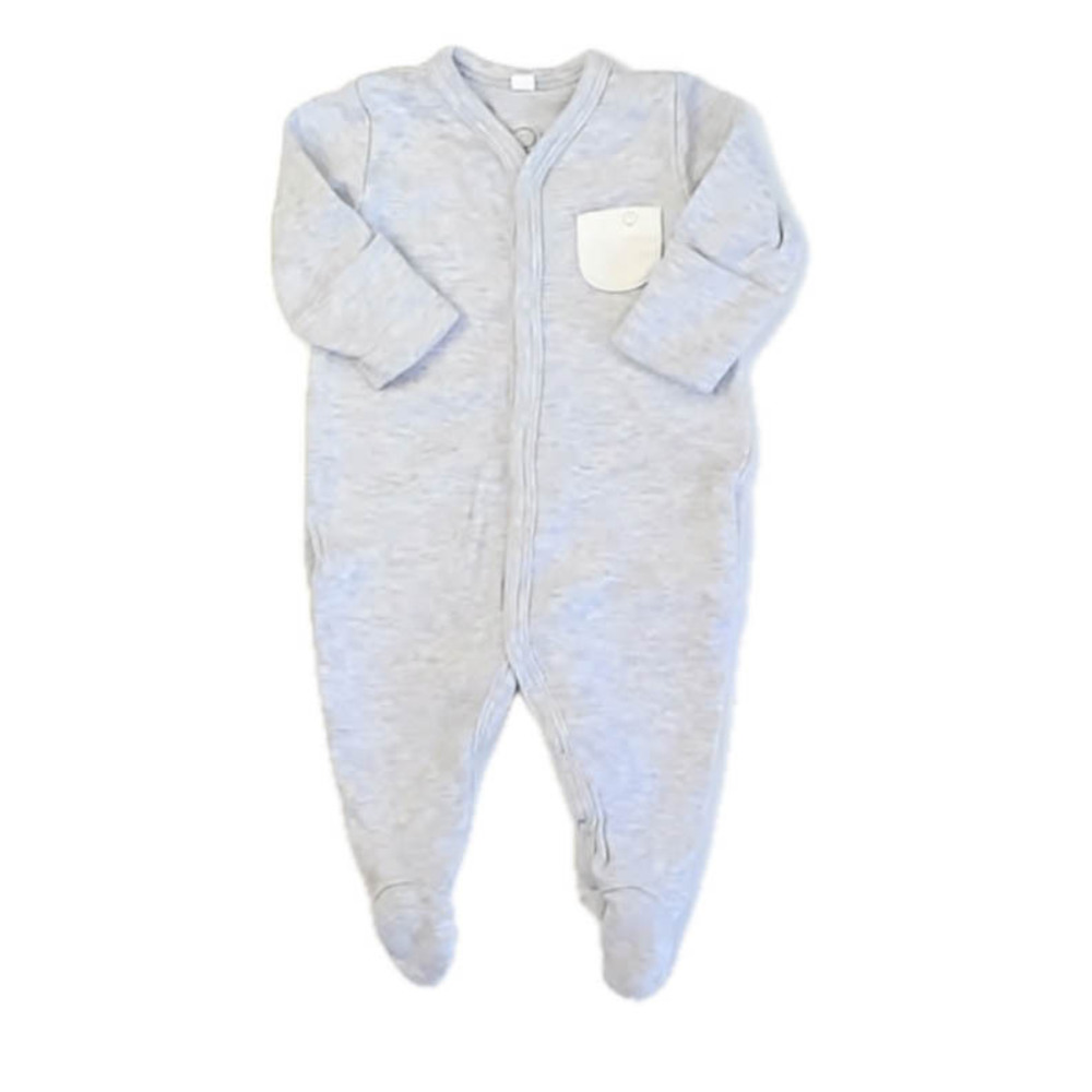Mori Boys Gray Long Sleeve Outfit size: Newborn